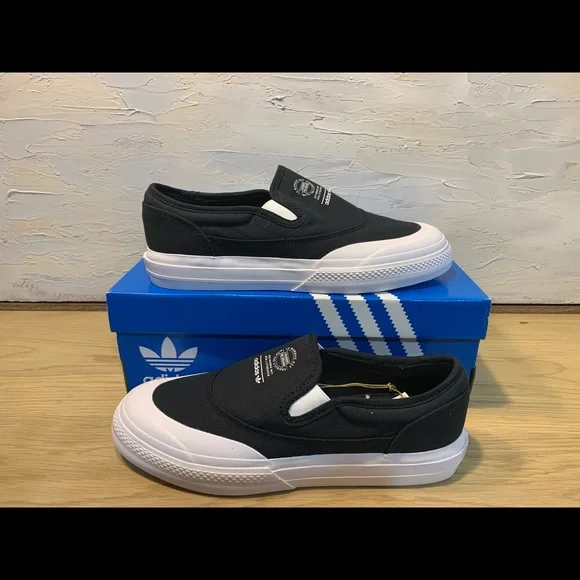 adidas | Shoes | Adidas Nizza Rf Slip Ons Multiple Sizes 